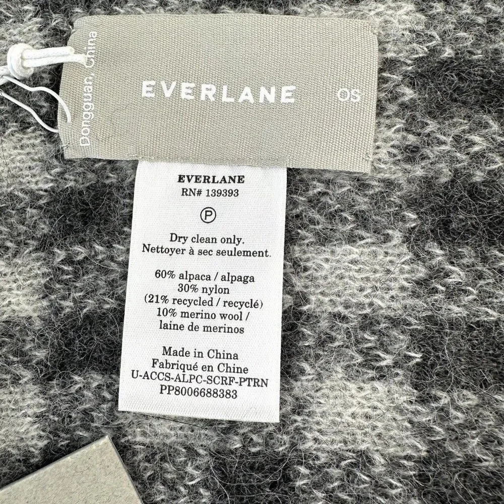 Everlane alpaca scarf